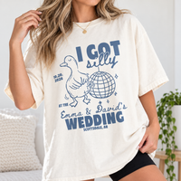 Custom Silly Goose Wedding Toss Shirt – Funny Wedding Guest Tee