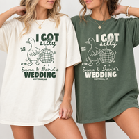 Custom Silly Goose Wedding Toss Shirt – Funny Wedding Guest Tee