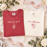 Silly Goose Squad Bachelorette Shirts, Funny Bride & Bridesmaid Matching Tees, Bridesmaid Proposal Gift