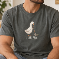 Matching Mom and Dad Pregnancy Announcement Shirts, Funny Goose Baby Reveal Tees, Expecting Parents Couple Gift
