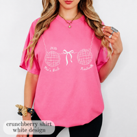 Bachelorette Party Shirts - Custom Retro 70s T-Shirt | Comfortable Cotton Tee