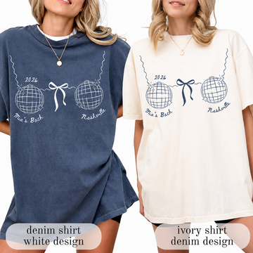 Bachelorette Party Shirts - Custom Retro 70s T-Shirt | Comfortable Cotton Tee