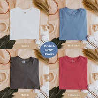 Disco Bachelorette Shirts - Custom Bridal Tees | Comfort Colors Unisex T-Shirt