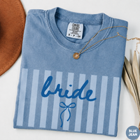 Bride Shirt – Custom Cotton Unisex Shirt for Engagement & Bridal Shower Tee