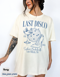 Disco Bachelorette Shirt - Custom Bride Crew Tee | Luxury Comfort Colors T-Shirt