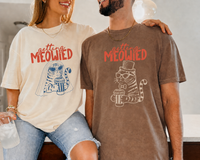 Getting Meowied Cat Wedding Party Comfort Colors Tees image 3