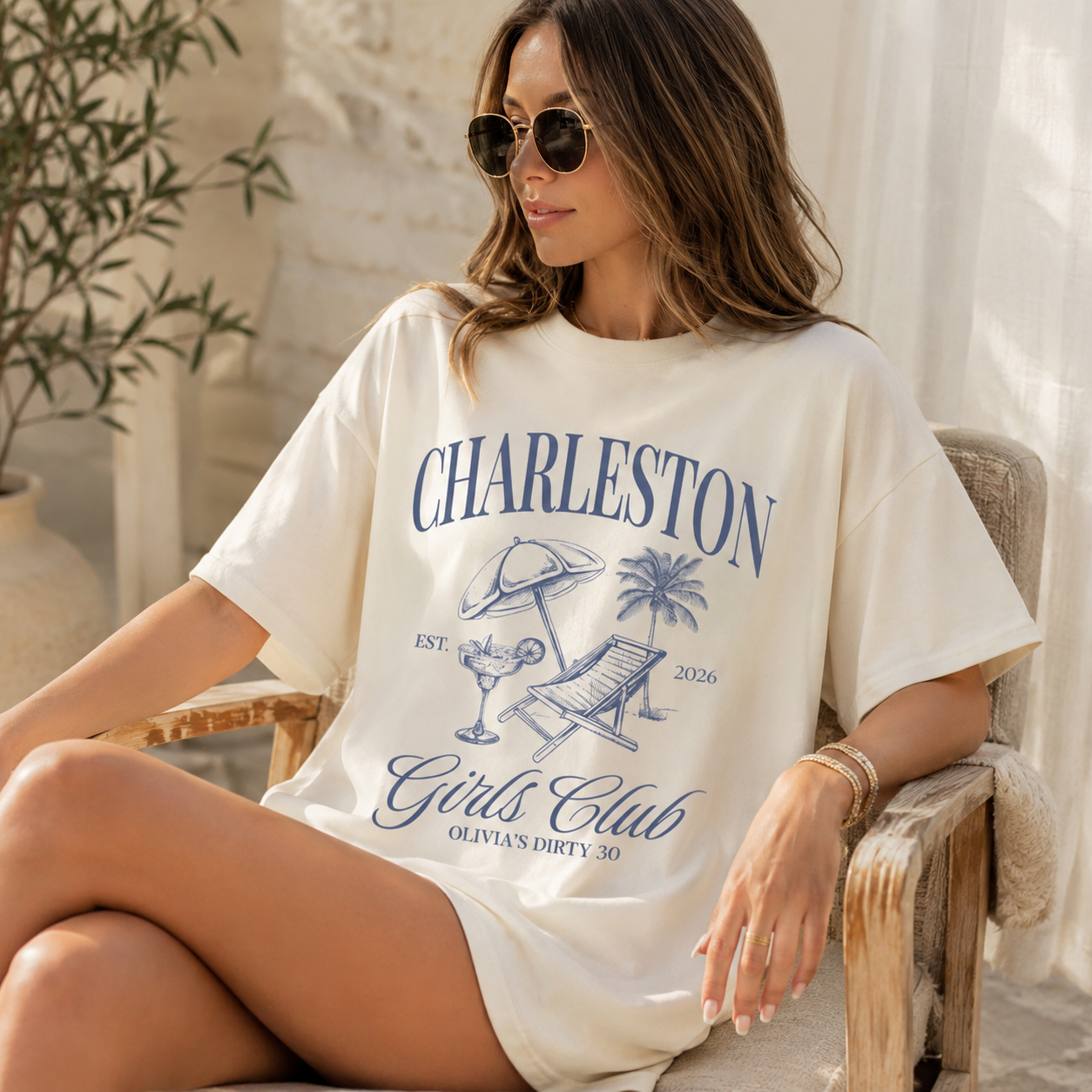 Charleston Bachelorette Shirt, Custom Bach Club Shirt, Custom Location Bachelorette Shirts, Personalized Girls Trip Shirt