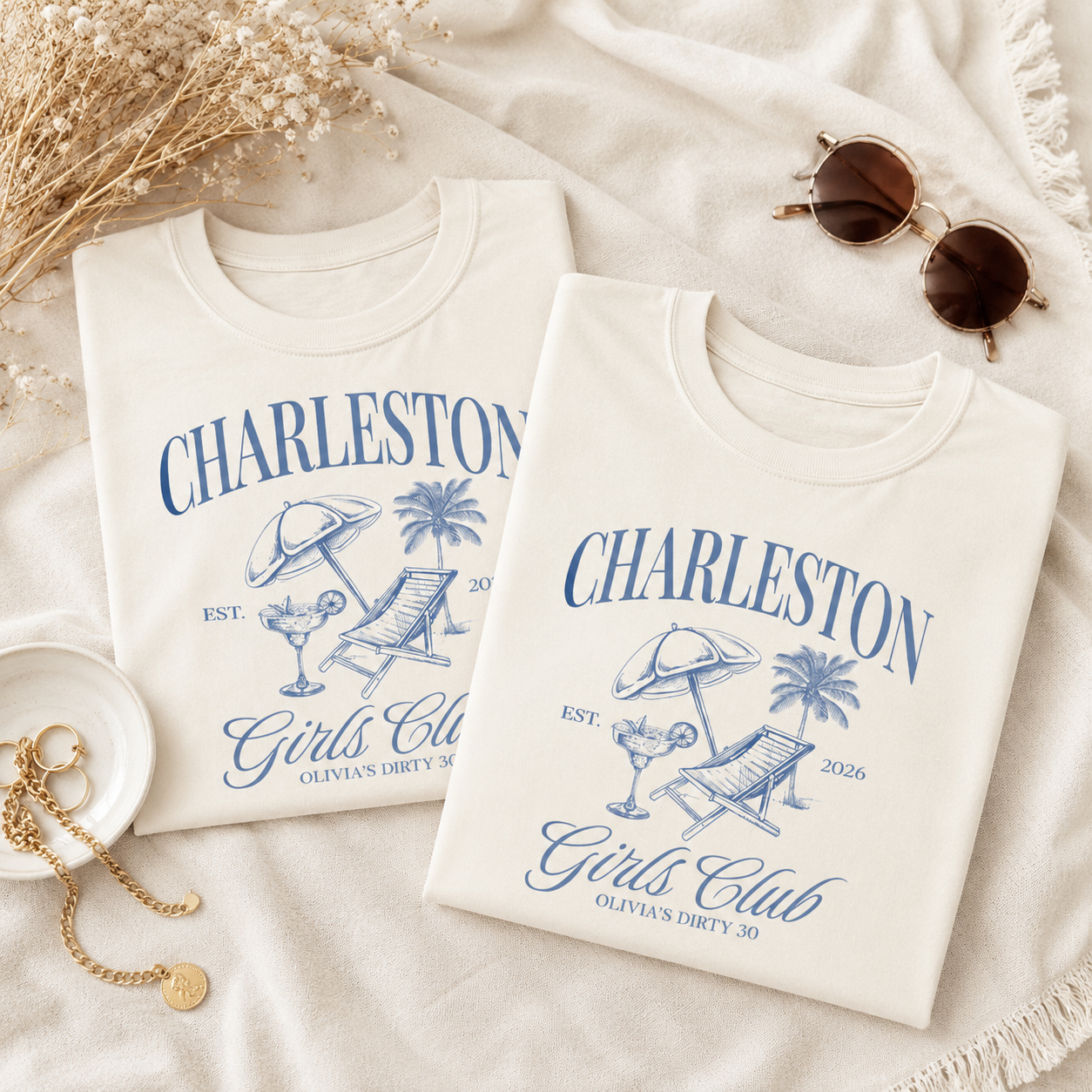 Charleston Bachelorette Shirt, Custom Bach Club Shirt, Custom Location Bachelorette Shirts, Personalized Girls Trip Shirt