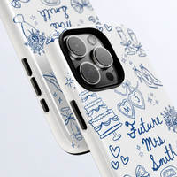 Personalized Future Mr & Mrs Tough Phone Case & MagSafe  Tough Case – Bridal Shower Gift For Bride