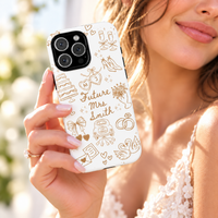 Personalized Future Mr & Mrs Tough Phone Case & MagSafe  Tough Case – Bridal Shower Gift For Bride