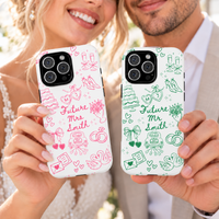 Personalized Future Mr & Mrs Tough Phone Case & MagSafe  Tough Case – Bridal Shower Gift For Bride