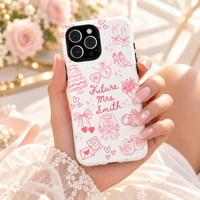 Personalized Future Mr & Mrs Tough Phone Case & MagSafe  Tough Case – Bridal Shower Gift For Bride