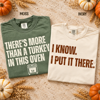 More Than a Turkey T-Shirt – Thanksgiving Pregnancy Announcement