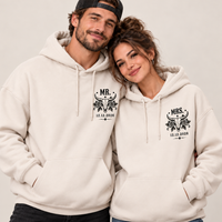 Custom Western Til Death Hoodie & Sweatshirt – Newlywed Couple Gift