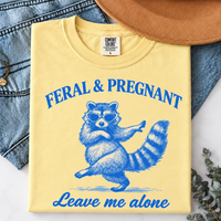 Leave Me Alone Raccoon Pregnancy Shirt – Funny Mom To Be Gift