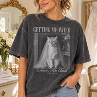 Personalized Getting Meowied Shirt – Custom Future Mrs Last Name & Year