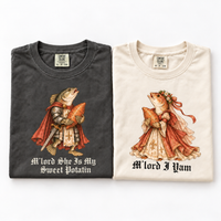 Sweet Potatin & I Yam Fish Couple Shirts – Funny Couple Gift