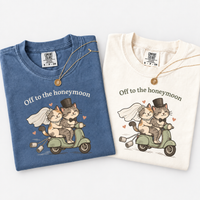 Funny Honeymoon Cat Shirts, Bride and Groom Matching Newlywed Tees, Just Married Couple Wedding Gift, Honeymoon Vacation Outfit