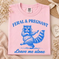 Leave Me Alone Raccoon Pregnancy Shirt – Funny Mom To Be Gift