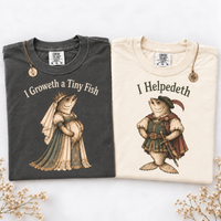Funny Fish Pregnancy Couple Shirts for Pregnancy Announcement, Matching Mom Dad Tees, Expecting Mom Dad Gift