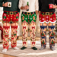 Funny Christmas Pajama Pants – Holiday Gag Gift For Men