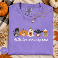 Little Boo Arriving Soon Halloween Shirt – Cute Pregnancy Announcement