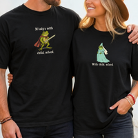 Medieval Frog Pregnancy Announcement Shirts, M’lady’s With Child M’lord, Couples Pregnant Reveal, Funny Parents to be Shirts