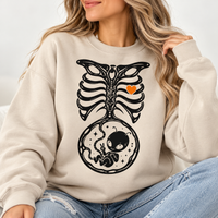 Alien Halloween Maternity Sweatshirt & Hoodie – Pregnancy Announcement