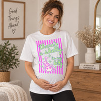 Skeleton Halloween Pregnancy Announcement Couple Shirts, Spooky Mama & Dad Matching Tees, Funny Pregnant Comfort Colors T-Shirts
