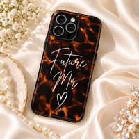 Future Mr & Mrs Tortoiseshell Tough & MagSafe Phone Case – Bride Groom Gift