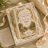 Personalized Lemon Book Vase, Amalfi Coast Wedding Gift, Custom Ceramic Vase for Newlyweds & Engaged Couples