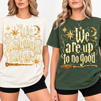 We Solemnly Swear & Up To No Good Couple Shirts – Funny Matching Gift
