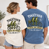 Personalized Frog Bride & Groom Shirts, Funny Newlywed Honeymoon Tees, Matching Couple Gift