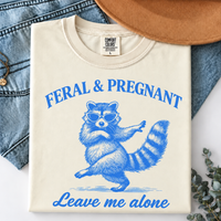 Leave Me Alone Raccoon Pregnancy Shirt – Funny Mom To Be Gift