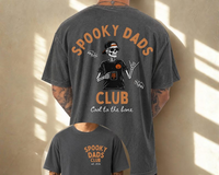 Spooky Moms & Dads Club Shirts, Funny Halloween Parent Tees, Skeleton Mom Dad Matching Shirts, Custom Year Family Halloween Gift