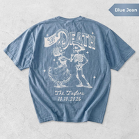 Personalized Till Death Skeleton Couple Shirts – Halloween Wedding Tees