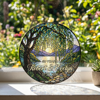 Personalized Willow Tree 50th Anniversary Suncatcher – Names & Date