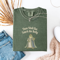 Funny Pregnancy Frog Couple Shirts for Expecting Parents, Medieval Mom Dad Matching Tees, Baby Announcement Gift