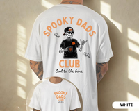 Spooky Moms & Dads Club Shirts, Funny Halloween Parent Tees, Skeleton Mom Dad Matching Shirts, Custom Year Family Halloween Gift