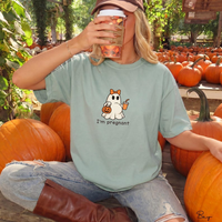 Halloween Pregnancy Shirt, Funny Pregnancy Announcement Tshirt, Couple Pregnancy Reveal Tee, Baby Reveal Gift For Expecting Mom and Dad