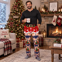 Funny Christmas Pajama Pants – Holiday Gag Gift For Men