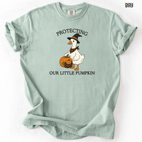 Halloween Matching Pregnancy Announcement Shirt , Growing A Little Pumpkin Silly Goose Mom Dad Baby Reveal Tee,  Halloween Couple Pregnancy Gift