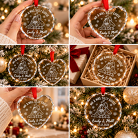 Personalized First Christmas Married Silly Goose Ornament – Newlywed Couple Gift