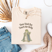 Funny Pregnancy Frog Couple Shirts for Expecting Parents, Medieval Mom Dad Matching Tees, Baby Announcement Gift