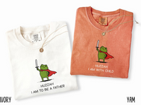 Funny Frog Pregnancy Announcement Shirt, Matching Pregnancy Reveal Tee, Frog Humor Shirt, Future Mom to Be and Dad to Be Gift