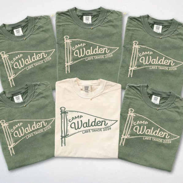 Custom Camp Bachelorette Shirts, Custom Lake Bach Trip Tee, Mountain Bride Matching Shirts