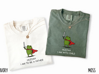 Funny Frog Pregnancy Announcement Shirt, Matching Pregnancy Reveal Tee, Frog Humor Shirt, Future Mom to Be and Dad to Be Gift