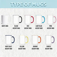 Personalized Striped Future Mrs Mug & Ornament – Custom Coffee Mug, Accent Mug, Bride-to-Be Engagement & Bridal Shower Gift