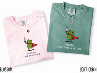 Funny Frog Pregnancy Announcement Shirt, Matching Pregnancy Reveal Tee, Frog Humor Shirt, Future Mom to Be and Dad to Be Gift