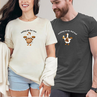 Goose Thanksgiving Pregnancy Announcement Shirt, Matching Mom Dad Tee, Funny Baby Reveal Expecting Parents, Fall Pregnancy